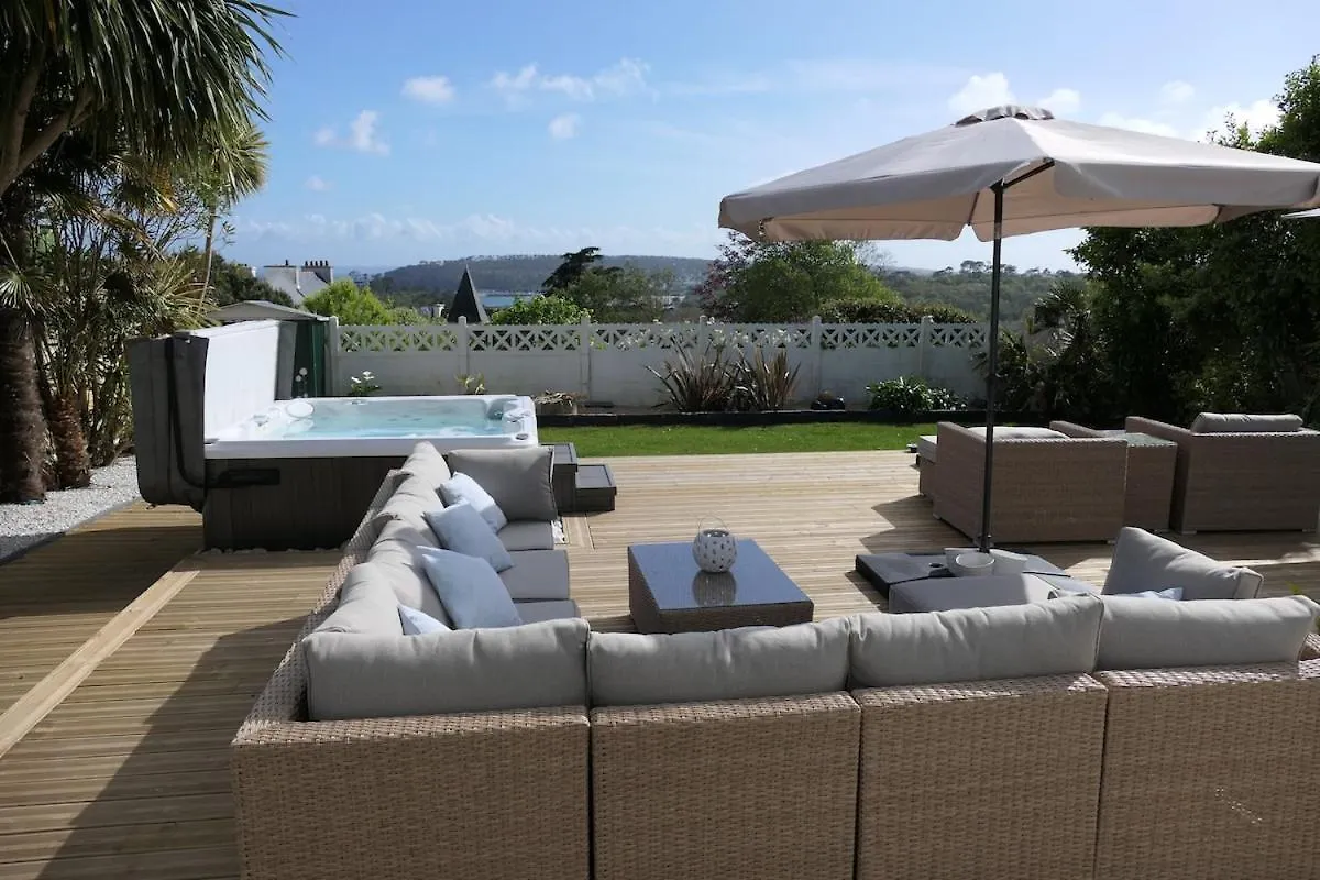 Villa Maison 3 Chambres Vue Mer Spa A Crozon